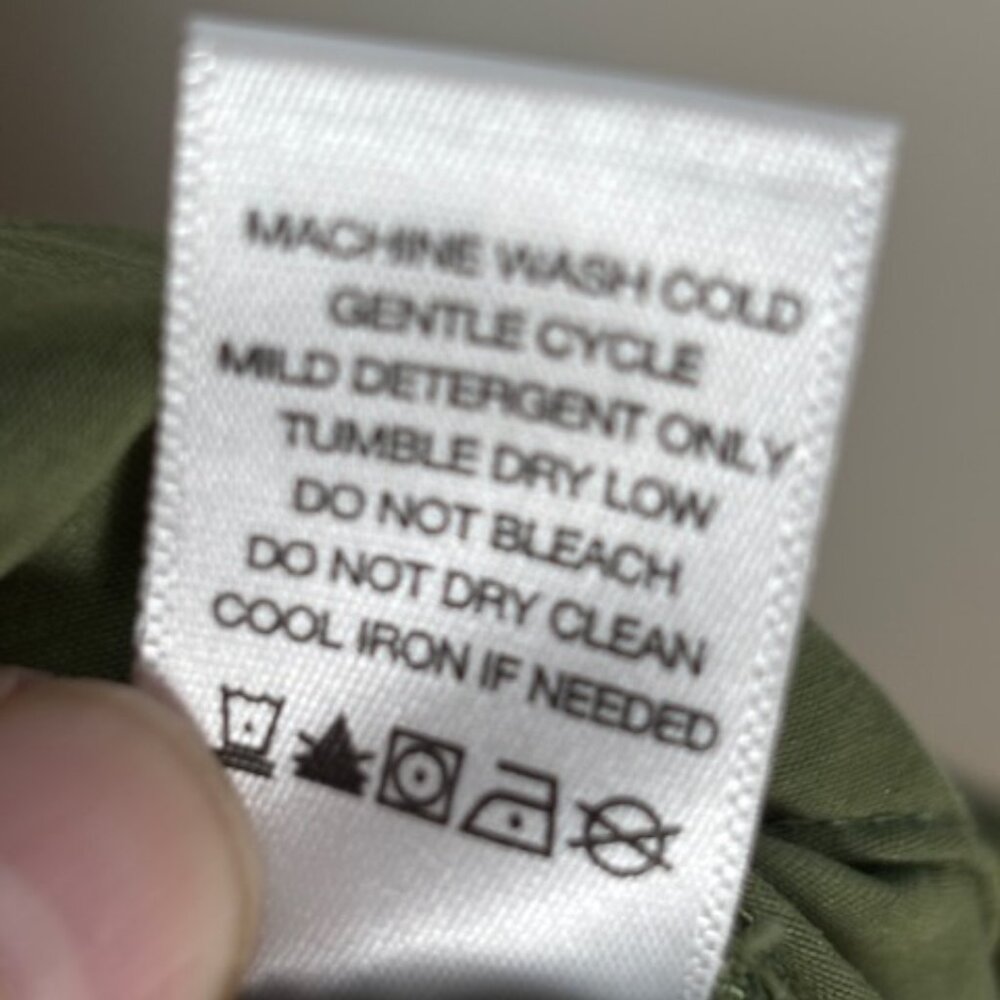 EMS green hiking pants with belt, size 4R - Picture 3 of 5